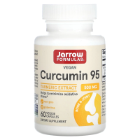 Jarrow Formulas, Куркумин 95, 500 мг, 60 вегетарианских капсул