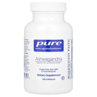 Pure Encapsulations, Ашваганда, 120 капсул