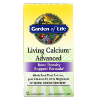 Garden of Life, Мультивитамины «Улучшенный жидкий кальций», 120 каплетов