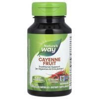 Nature's Way, плод кайенского перца, 40 000 SHU/г, 100 веганских капсул