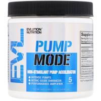 EVLution Nutrition, Pump Mode, Нестимулирующий ускоритель набора мышечной массы, 0,67 унц. (19 г)
