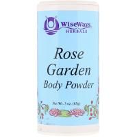 WiseWays Herbals, LLC, Rose Garden Body Powder, 3 oz (85 g)