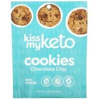 Kiss My Keto, Keto Cookies, шоколадная крошка, 64 г (2,25 унции)