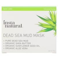 InstaNatural, Маска с грязью Мертвого моря, маска для лица против акне и других кожных дефектов, 240 мл