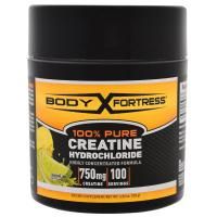Body Fortress, 100% чистый креатин HCL, лимон-лайм, 3.52 унц. (100 г)