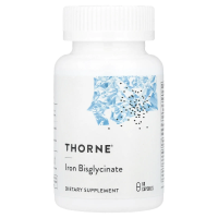 Thorne Research, Биглицинат железа, 60 капсул