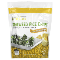 California Gold Nutrition, Seaweed Rice Chips, чипсы со вкусом медового масла, 60 г (2 унции)