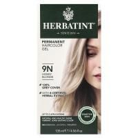 Herbatint, Стойкий растительный гель-краска для волос, 9N, медовый блонд, 4,56 жидких унции (135 мл)