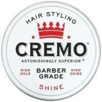 Cremo, Помада для укладки волос премиального качества, для блеска, 113 г (4 унции)