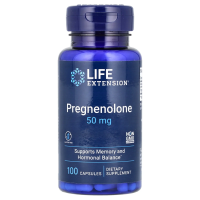 Life Extension, Прегненолон, 50 мг, 100 капсул