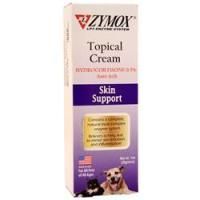 Zymox, Крем для местного применения с гидрокортизоном 0,5% для собак и кошек 1 унция