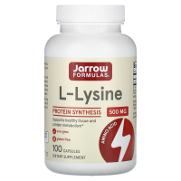 Jarrow Formulas, L-Лизин, 500 мг., 100 капсул