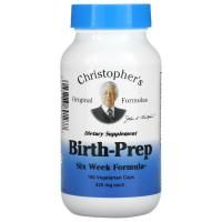 Christopher's Original Formulas, Пренатальная формула за шесть недель до родов, 425 мг, 100 капсул