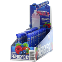Zipfizz, Healthy Energy Mix With Vitamin B12, Blueberry Raspberry, 20 Tubes, 0.39 oz (11 g) Each