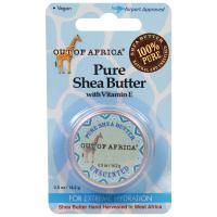 Out of Africa, Натуральное масло Ши с витамином Е, без запаха, 0.5 унций (14.2 г)