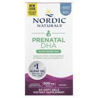 Nordic Naturals, ДГК для беременных, 500 мг, 60 мягких таблеток