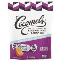 Cocomels, Органическая карамель с кокосовым молоком, оригинальная, 3,5 унц. (100 г)