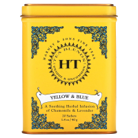 Harney & Sons, Желтый и синий, Чай с ромашкой и лавандой, без кофеина, 20 чайных саше, 0,9 унций (26 г)