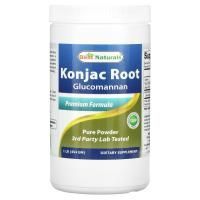 Best Naturals, Konjac Root Glucomannan Powder, 1 lb (454 g)