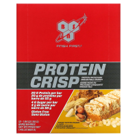BSN, Protein Crisp, с хрустом и вкусом арахисового масла, 12 батончиков, 1,97 унц. (56 г) каждый