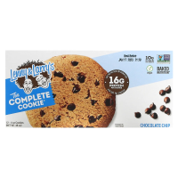 Lenny & Larry's, Complete Cookie, с шоколадными чипсами, 12 шт, одно печенье - 4 унции (113 гр)
