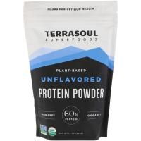 Terrasoul Superfoods, Plant-Based, Unflavored, Protein Powder, 12 oz (340 g)