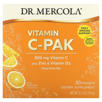 Dr. Mercola, Витамин C-PAK натурального апельсина 30 шт.