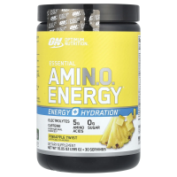 Optimum Nutrition, Незаменимая энергия аминокислот + электролиты, со вкусом ананаса, 285 г