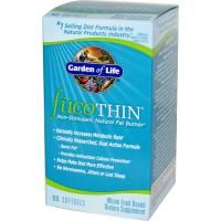 Garden of Life, FucoThin, Не является стимулирующим средством, природный сжигатель жира, 90 капсул
