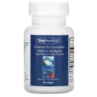 Allergy Research Group, Vitamin D3 Complete, 5000 МЕ, 60 Softgels