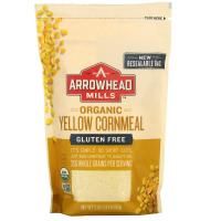 Arrowhead Mills, органическая желтая кукурузная мука, 623 г (22 унции)