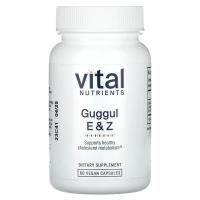 Vital Nutrients, Guggul E & Z, 60 веганских капсул