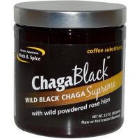 North American Herb & Spice Co., ChagaBlack, заменитель кофе, 3.2 унций (90 г)