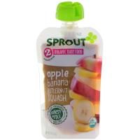 Sprout Organic, Детское питание, 2-я ступень, яблоко, банан, мускатная тыква, 113 г
