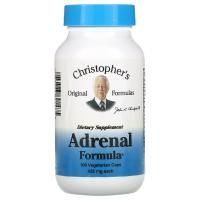 Christopher's Original Formulas, Формула для надпочечников, 400 мг, 100 капсул в растительной оболочке