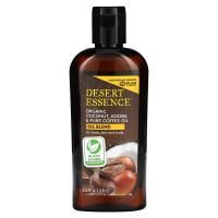 Desert Essence, Органическое масло кокоса,  жожоба & кофе, 4 унции (118 мл)