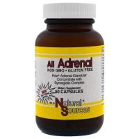 Natural Sources, All Adrenal, 60 капсул