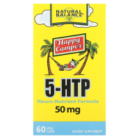 Natural Balance, Happy Camper, 5-HTP, 50 mg, 60 Vegetarian Capsules