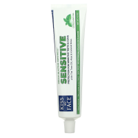 Kiss My Face, Sensitive Toothpaste with Tea Tree Oil, Aloe & Echinacea, Fluoride Free, Orange Mint Gel, 4.5 oz (127.6 g)