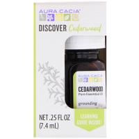 Aura Cacia, Discover Cedarwood, .25 fl oz (7.4 ml)