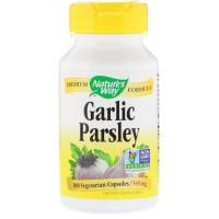 Nature's Way, Garlic & Parsley, 545 mg, 100 Vegetarian Capsules
