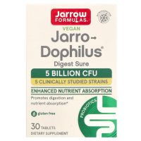 Jarrow Formulas, Jarro-Dophilus, Digest Sure, 30 двухслойных таблеток