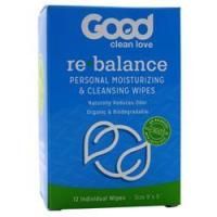 Good Clean Love, Восстанавливающий баланс - Персональные увлажняющие и очищающие салфетки 12 салфеток