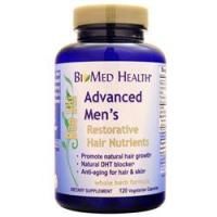 Biomed Health, Bao Shi - Передовые мужские восстанавливающие питательные вещества для волос 120 капсул