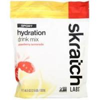 Skratch Labs, Спортивный увлажняющий напиток Микс Клубничный лимонад 46,5 унции