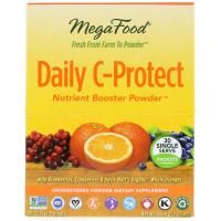 MegaFood, Daily C-Protect Nutrient Booster Powder, 30 Packets, (2.13 g) Each