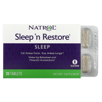 Natrol, Восстановление сна, 20 таблеток