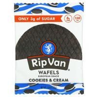 Rip Van Wafels, Вафли, печенье и сливки, 33 г (1,16 унции)
