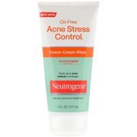 Neutrogena, Безмасляное средство от акне Acne Stress Control, крем для умывания, 6 ж. унц. (177 мл)