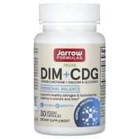 Jarrow Formulas, DIM + CDG, улучшенная формула детоксикации, 30 овощных капсул
